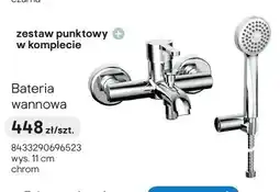 Castorama Bateria wannowa Roca Carelia chrom oferta