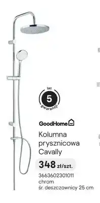 Castorama Kolumna prysznicowa GoodHome Cavally oferta