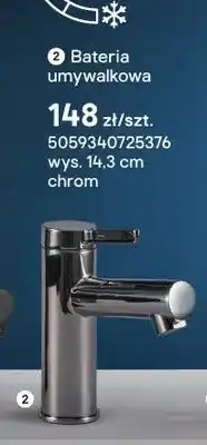 Castorama Bateria umywalkowa GoodHome Maza chrom oferta