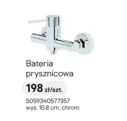 Castorama Bateria prysznicowa wys. 10,8 cm chrom oferta