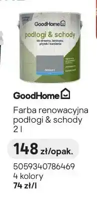 Castorama Farba renowacyjna GoodHome podłogi & schody oferta