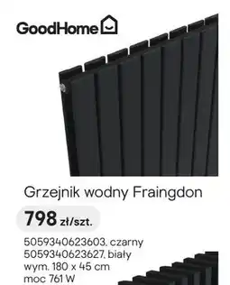 Castorama Grzejnik wodny GoodHome Fraingdon oferta