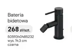Castorama Bateria bidetowa GoodHome Owens czarna oferta