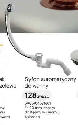 Castorama Syfon automatyczny do wanny oferta