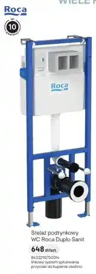 Castorama Stelaż podtynkowy WC Roca Duplo Sanit oferta
