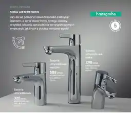 Castorama Bateria umywalkowa Hansgrohe Waterforms oferta