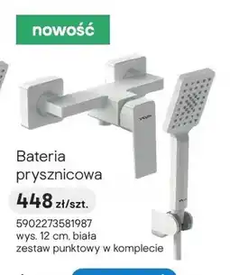 Castorama Bateria prysznicowa Valvex biała oferta