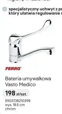 Castorama Bateria umywalkowa Ferro Vasto Medico oferta