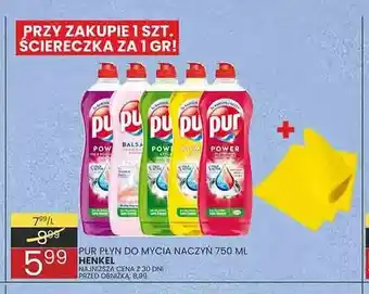 Wafelek Płyn do mycia naczyń Pur oferta