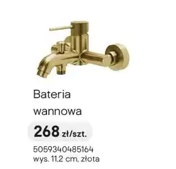 Castorama Bateria wannowa wys. 11,2 cm złota oferta