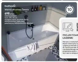 Castorama Obudowa wanny GoodHome Teesta oferta