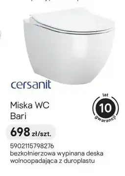 Castorama Miska WC Cersanit Bari oferta