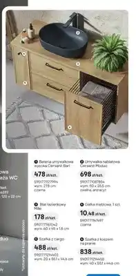 Castorama Bateria umywalkowa wysoka Cersanit Bari oferta