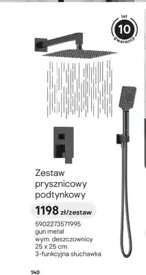 Castorama Zestaw prysznicowy podtynkowy Valvex Harris oferta