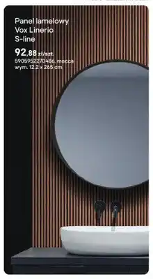 Castorama Panel lamelowy Vox Linerio S-line mocca oferta