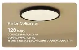 Castorama Plafon Solidaster czarny oferta
