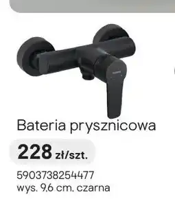 Castorama Bateria prysznicowa Ferro Rennto czarna oferta