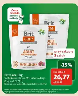 Maxi Zoo Sucha karma dla psa Brit Care oferta