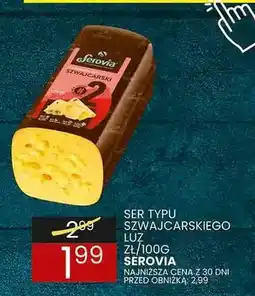 Wafelek Ser typu szwajcarskiego luz Serovia oferta
