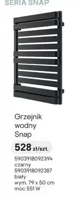 Castorama Grzejnik wodny Snap oferta