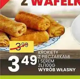 Wafelek Krokiety z pieczarkami i serem oferta