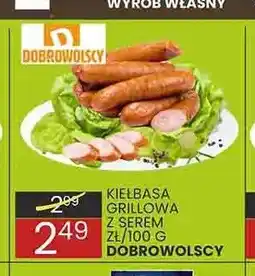 Wafelek Kiełbasa grillowa z serem Dobrowolscy oferta