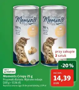 Maxi Zoo Przysmaki dla kota Moments Crispy oferta