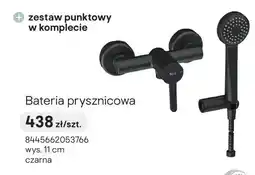 Castorama Bateria prysznicowa Roca Carelia czarna oferta