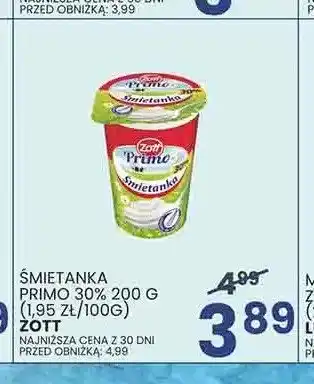 Śmietanka Primo 30% Zott