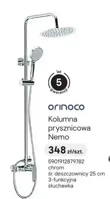Castorama Kolumna prysznicowa Orinoco Nemo chrom oferta
