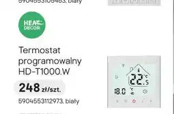 Castorama Termostat programowalny Heat Decor HD-T1000.W oferta