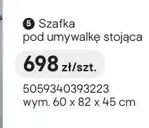 Castorama Szafka pod umywalkę stojąca oferta