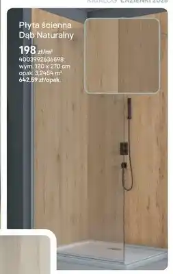 Castorama Płyta ścienna Dąb Naturalny oferta