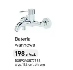 Castorama Bateria wannowa wys. 11,2 cm chrom oferta