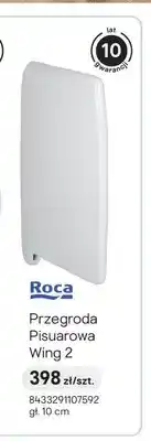 Castorama Przegroda pisuarowa Roca Wing 2 oferta