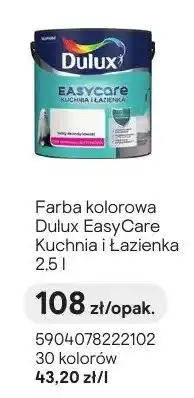 Castorama Farba kolorowa Dulux EasyCare Kuchnia i Łazienka oferta