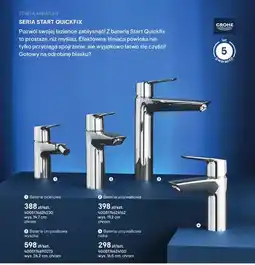 Castorama Bateria bidetowa Grohe Start Quickfix oferta