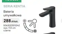 Castorama Bateria umywalkowa GoodHome Kentia czarna oferta
