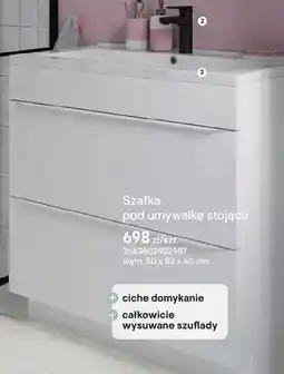 Castorama Szafka pod umywalkę stojąca GoodHome Imandra oferta