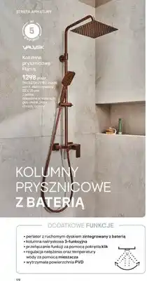 Castorama Kolumna prysznicowa z półką Valvex Harris oferta