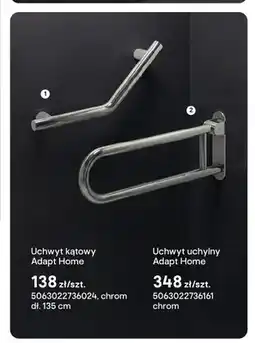 Castorama Uchwyt kątowy Adapt Home chrom dł. 135 cm oferta