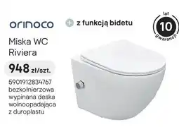 Castorama Miska WC Orinoco Riviera z funkcją bidetu oferta