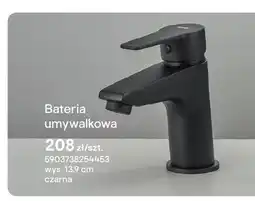 Castorama Bateria umywalkowa Ferro Rennto czarna oferta
