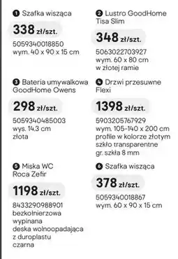 Castorama Drzwi przesuwne Flexi oferta