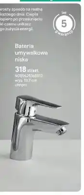 Castorama Bateria umywalkowa niska Hansgrohe My Sport oferta