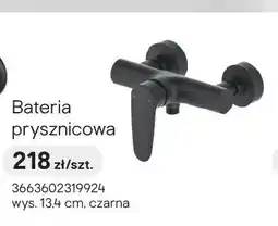Castorama Bateria prysznicowa GoodHome Cavally czarna oferta