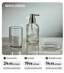 Castorama Dozownik do mydła GoodHome Drina oferta