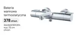 Castorama Bateria wannowa termostatyczna GoodHome chrom oferta