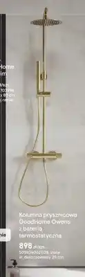 Castorama Kolumna prysznicowa GoodHome Owens z baterią termostatyczną oferta