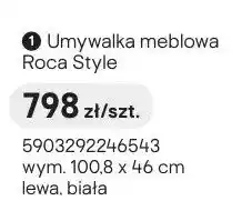 Castorama Umywalka meblowa Roca Style oferta